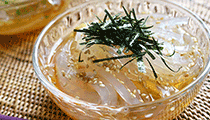 ところてん　酢醤油